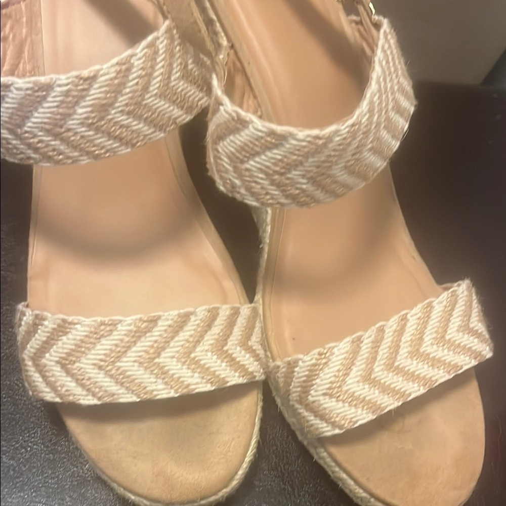 Women's Tan Espadrille Sandals